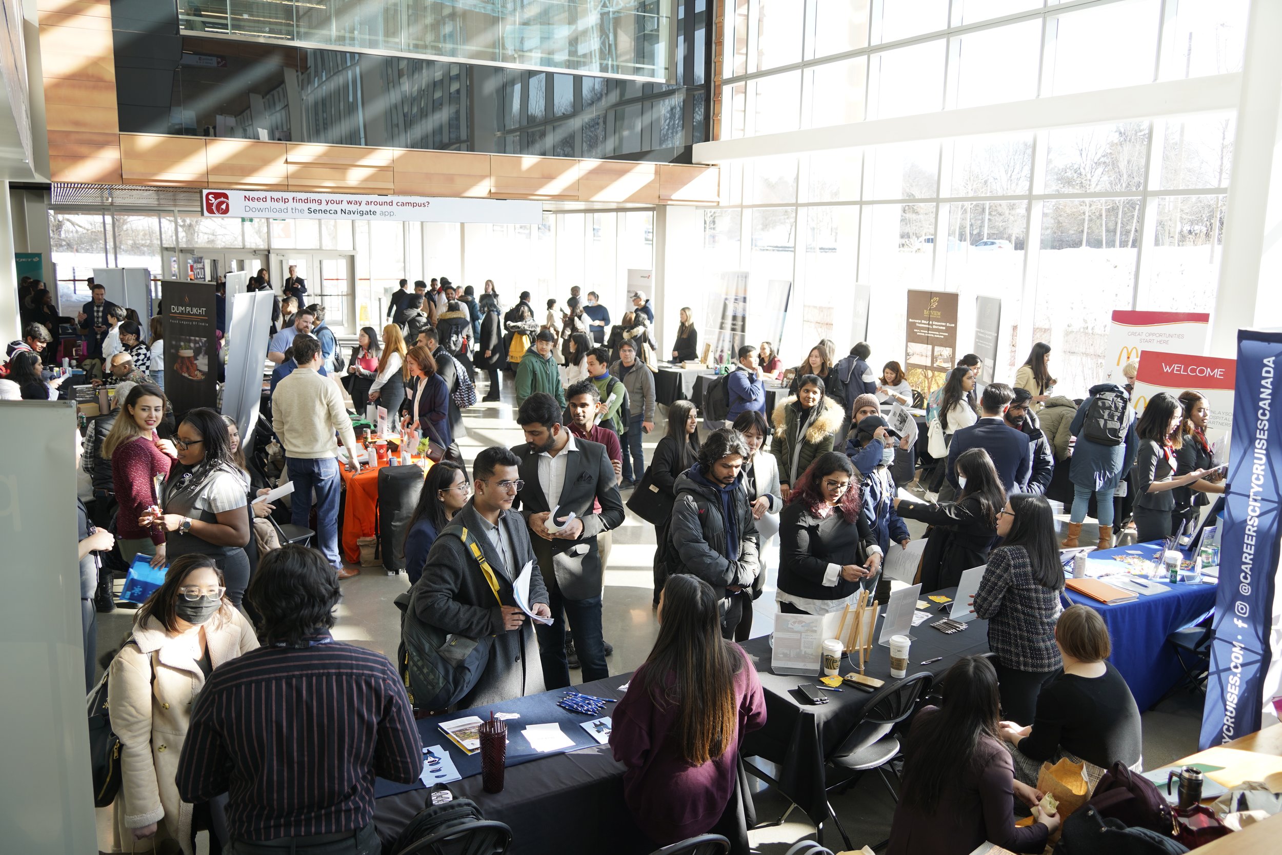 Seneca School of Hospitality and Tourism Hosts Successful 23rd Annual Career Expo